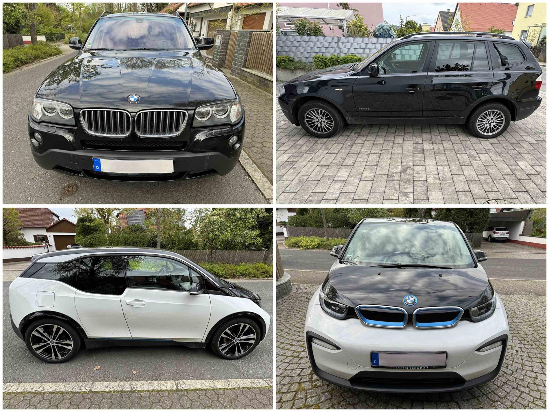 BMW X3 (EZ 2010) & BMW i3 (EZ 2018)