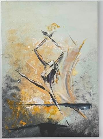 Gemälde "Passion", Acryl, 130x92 cm
